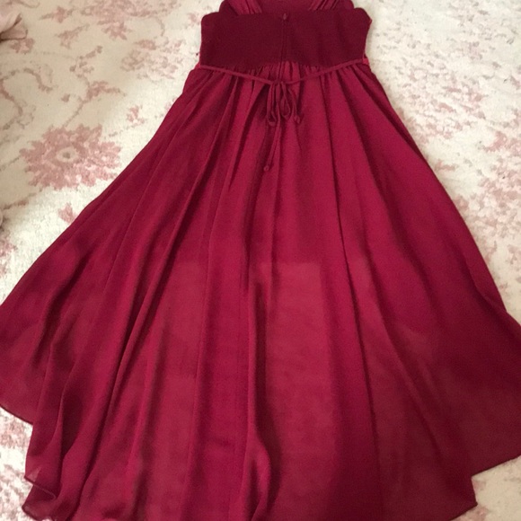 SALE ❤️In Girl wine color dress size 10 - Picture 4 of 5